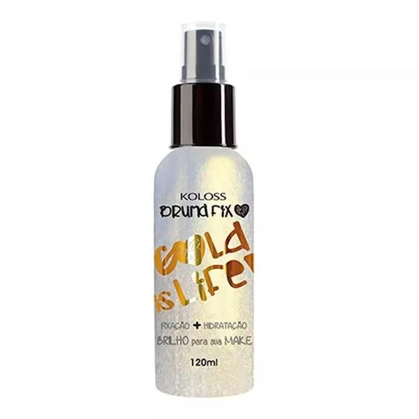 Bruma Fixadora De Maquiagem Koloss Gold Is Life 120ml