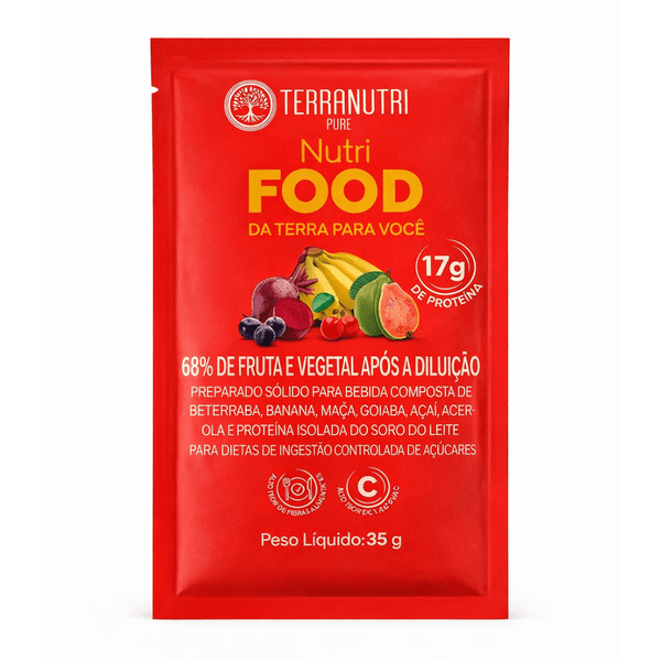 Nutri Food Frutas Vegetal em Pó 35g