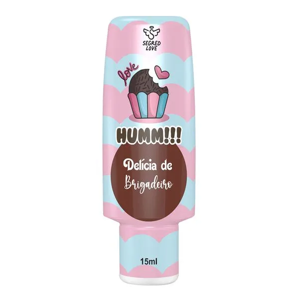 Humm Delícia Gel Lubrificante Beijável 15ml Segred Love