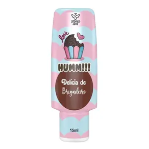 Humm Delícia Gel Lubrificante Beijável 15ml Segred Love
