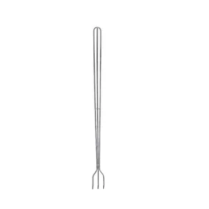 Garfo De Metal 3 Pontas para churrasco 40 Cm