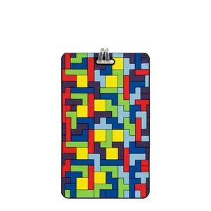 Tag Identificadora de Bagagem Tetris Forms Slooth ROXO
