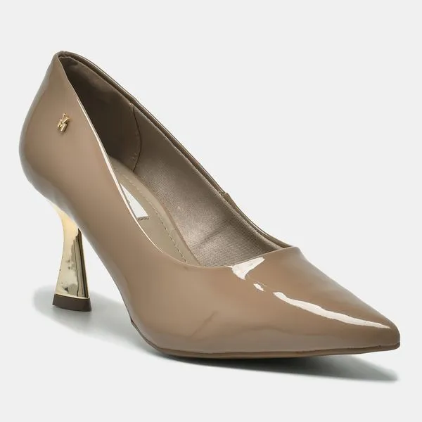Sapato Slingback Taupe 145-010-04 34