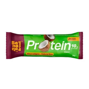 Barra Proteica com 10g de Proteína Sabor Coco Banana Brasil – 30g