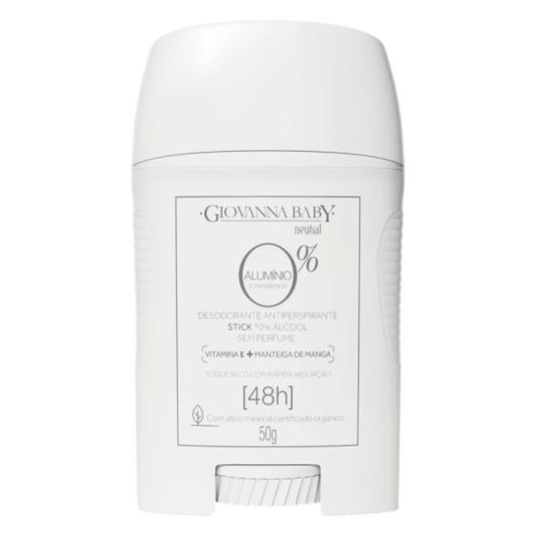 Desodorante Giovanna Baby Stick S/Alumin Neutral 50g