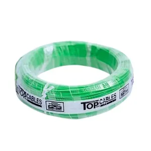 Cabo Elétrico Top Cables 6mm 100 Metros Verde (MP)