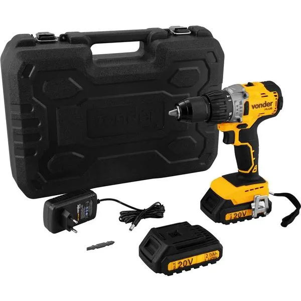 Parafusadeira/furadeira com impacto a bateria 20 V PFV 212IB VONDER PLUS