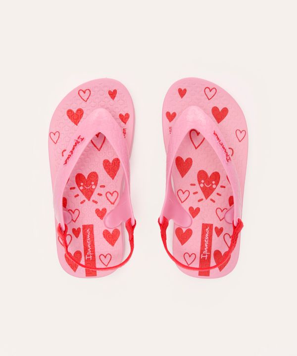chinelo infantil classic baby rosa 19