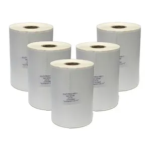 Etiqueta Adesiva Termica Nova Pecas 5ETIQ10X15NPB para Impressora Ecommerce 100X150MM Kit 5 Rolos Etiqueta Adesiva Termica Nova Pecas 5ETIQ10X15NPB 100X150MM Kit 5 Rolos para Impressora