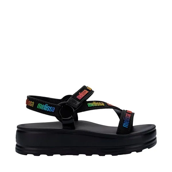 Melissa Stripes Platform M Lover Preto 37831-39/40