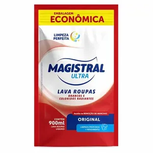 Lava Roupas Líquido Refil Magistral Ultra Original 900ml LAVA ROUPAS LIQ MAGISTRAL ULTRA 900ML OR