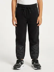 Calça Fleece Infantil Para Menino - PRETO 8