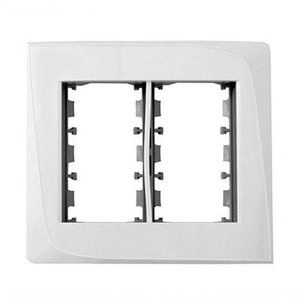Placa 4x4 Com Suporte Branca 50540 Tendeza - Pezzi