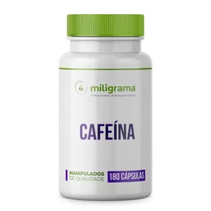 Cafeína 100mg 180 Cápsulas