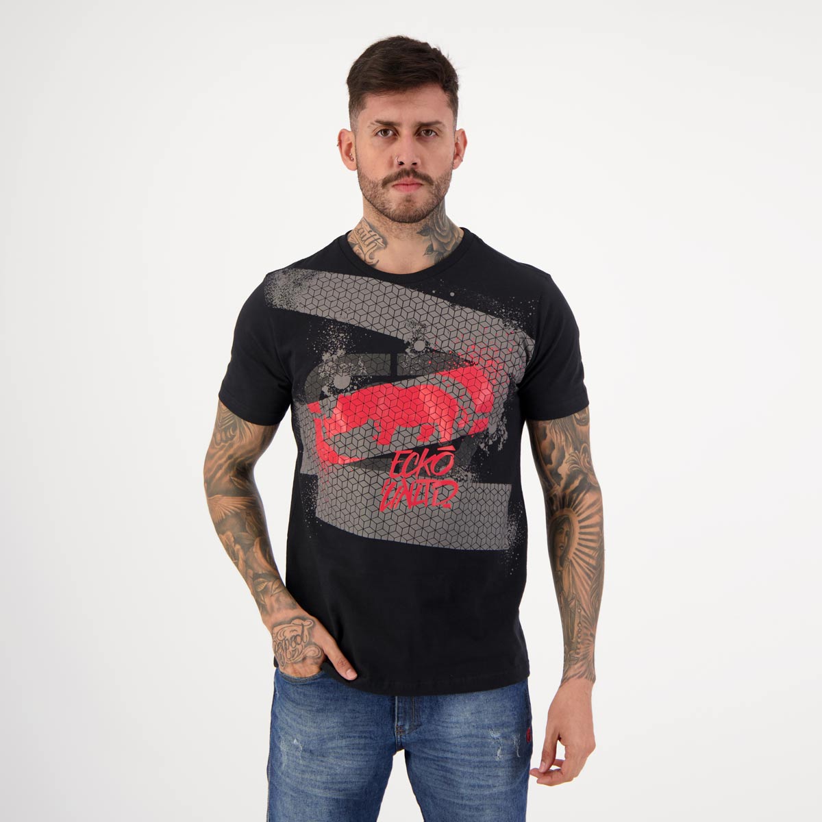 Camiseta Ecko Board Preta