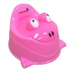 TRONINHO PENICO INFANTIL DESFRALDE COM TAMPA ROSA - IMPORTWAY