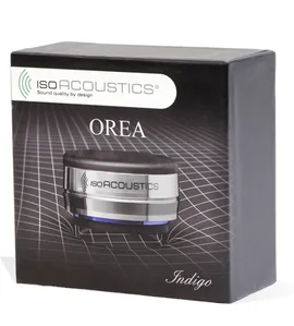 OREA Indigo IsoAcoustics Elimina vibrações Para DACs, CD players, Alto-falantes e Toca-Discos - Unidade