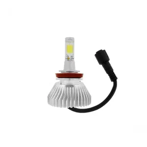 Lâmpada Automotiva para Farol Super Led H8-H16 12V 32W 6000K Iluminação Branca Alto Desempenho Shocklight Lâmpada Automotiva para Farol Super Led H8-H16 12V 32W 6000K Branca Shocklight