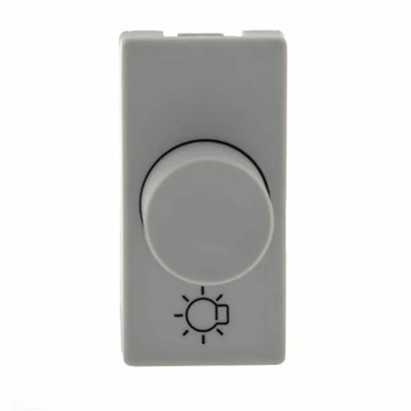 Módulo Dimmer Rotativo 300/600W Legrand Pial Plus+ Bivolt Cinza 611017CZ (MP)
