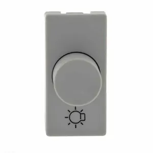 Módulo Dimmer Rotativo 300/600W Legrand Pial Plus+ Bivolt Cinza 611017CZ (MP)