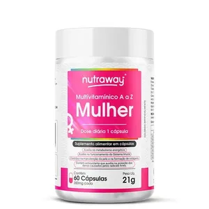 Multivitamínico Mulher Nutraway 60caps