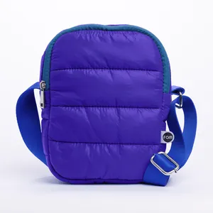 Bolsa Mini Puffer Azul Bic