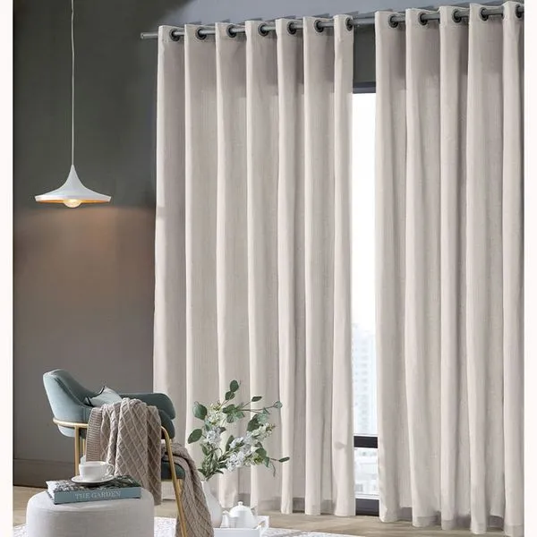 Cortina Bella & Co Rústica Pantex 260x230cm Natural (MP)