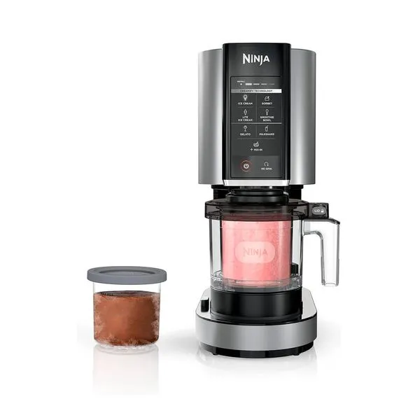 Máquina Sorveteria Ninja Preto e Cinza NC301BZA