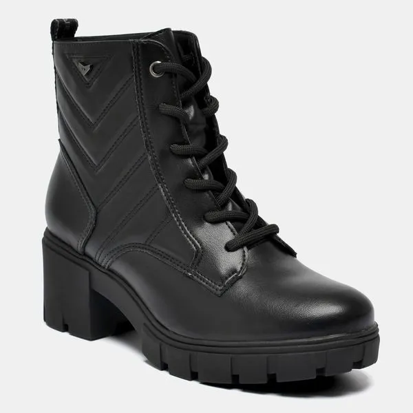 Bota Salto Médio Preto 001-008-01 35