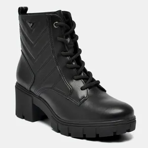 Bota Salto Médio Preto 001-008-01 35