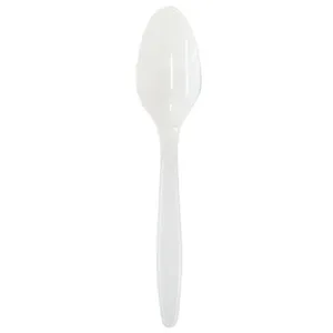 Colher Linha Forte Plástico Ps Branca 20 Unidades TBFCRB20F - Bello Festas