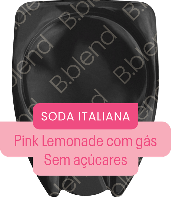 Soda Italiana Pink Lemonade Zero com Gás - Kit com 10 cápsulas Soda Italiana Pink Lemonade com gás Zero - Kit com 10 cápsulas