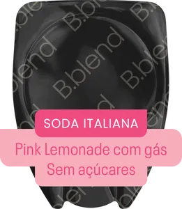 Soda Italiana Pink Lemonade Zero com Gás - Kit com 10 cápsulas Soda Italiana Pink Lemonade com gás Zero - Kit com 10 cápsulas