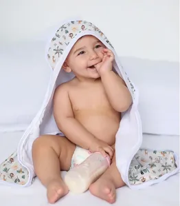 Toalha Com Capuz Bebê Vivaldi Verde UN / Verde