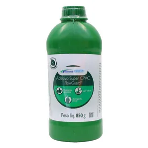 Adesivo Plástico CPVC Água Quente Amanco Adesivo Plástico CPVC AQ Frasco 850g Amanco