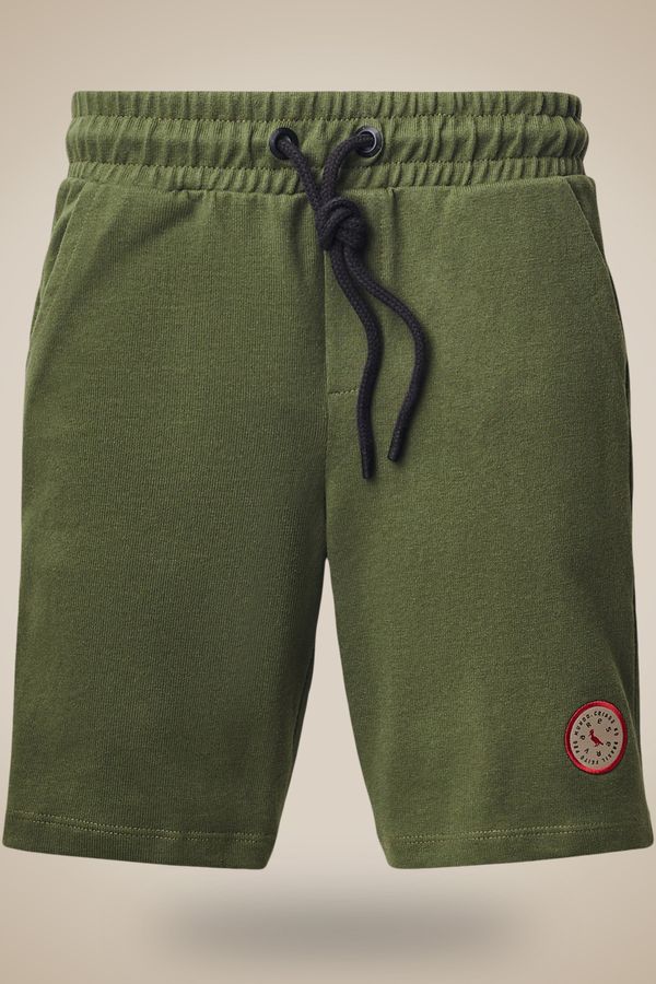 Bermuda Mini Moletom Tom Verde Musgo - 04
