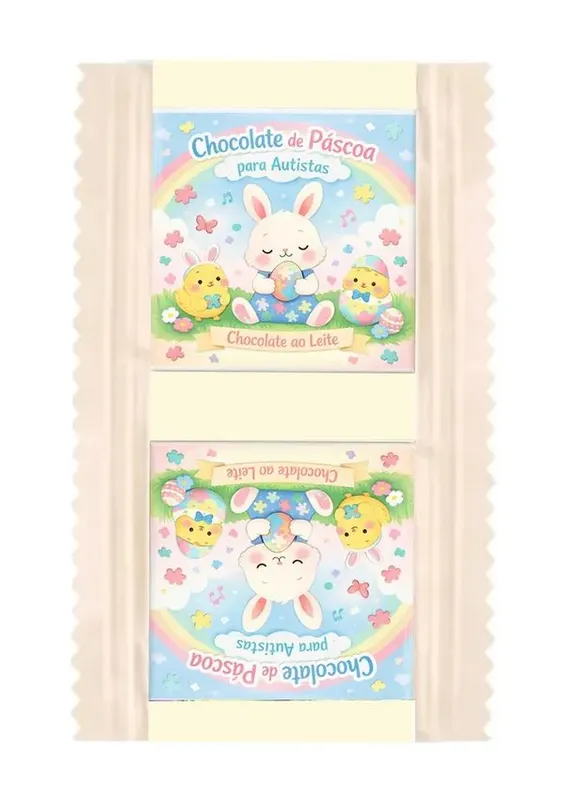Kit 12 adesivos de Páscoa religiosos para tabletes de chocolates 5 cm - Faça você mesmo