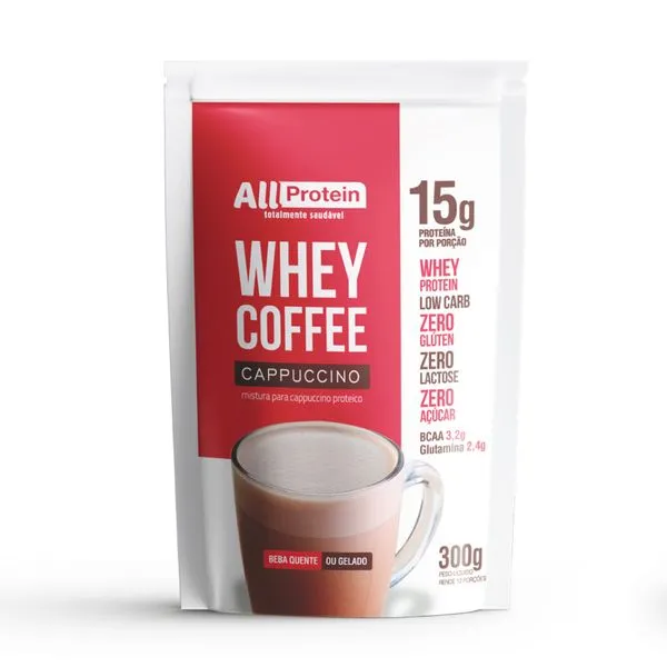 Whey Coffee Cappuccino All Protein 300g