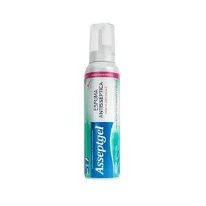 Espuma Antisséptica Aerossol Asseptgel 125g Espuma Antiss?ptica Aerossol Asseptgel 125g