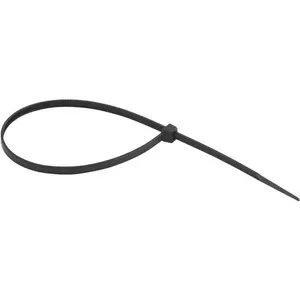 Abraçadeira De Nylon, Preta, 100 Mm X 2,5 Mm, Com 100 Peças, Nove54 Ostenvonder