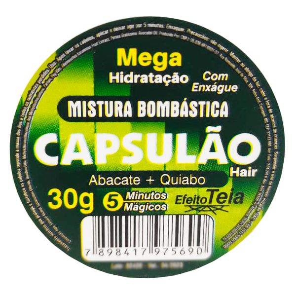 Capsulão Mistura Bombástica Abacate + Quiabo 30g