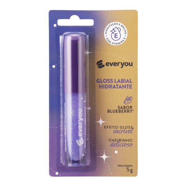 Gloss Labial Hidratante Ever You Blueberry 5ml