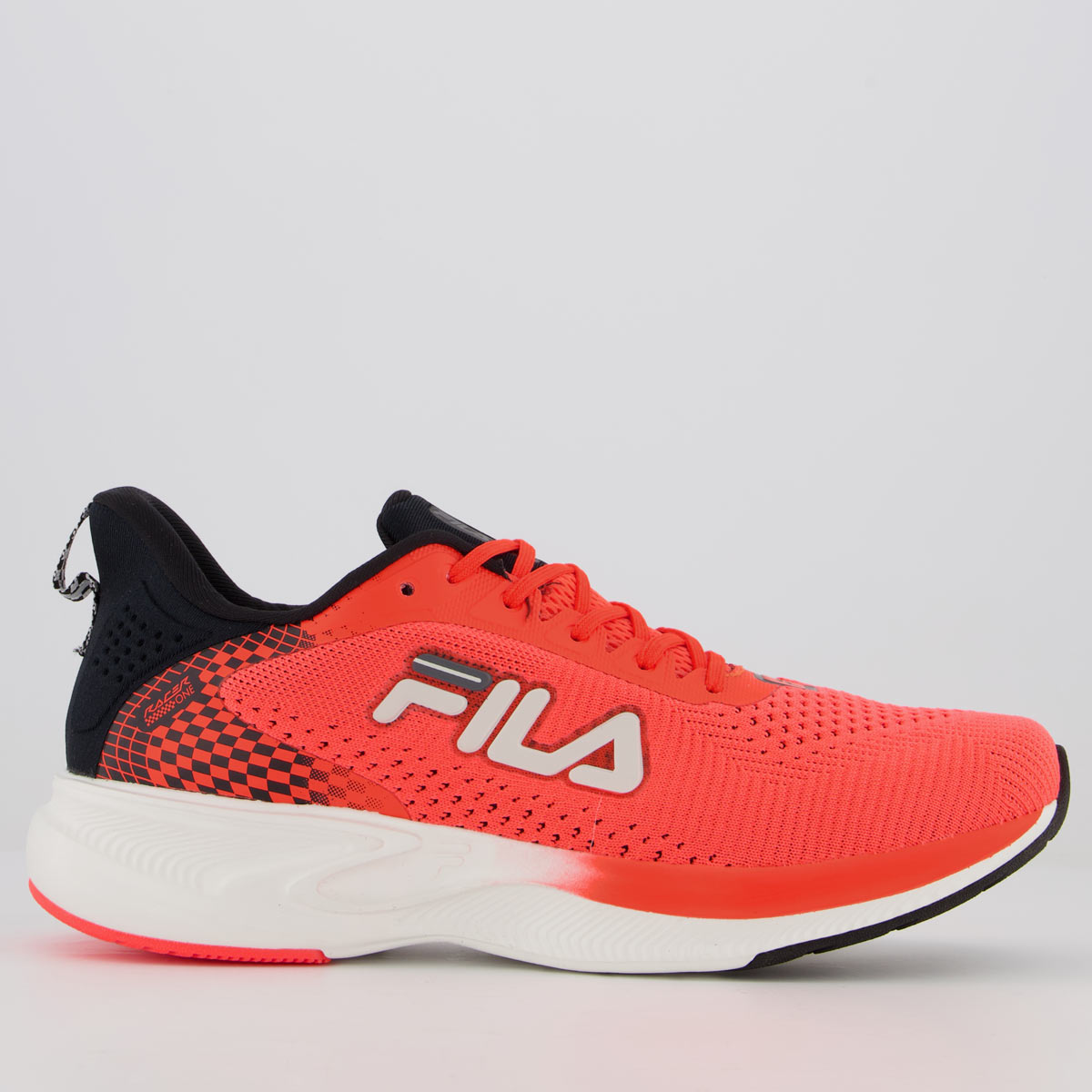 Tênis Fila Racer One Coral e Preto