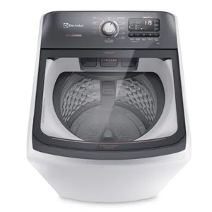 Máquina de Lavar Electrolux 18kg Branca Premium Care com Cesto Inox e Sem Agitador (LEI18) 127V