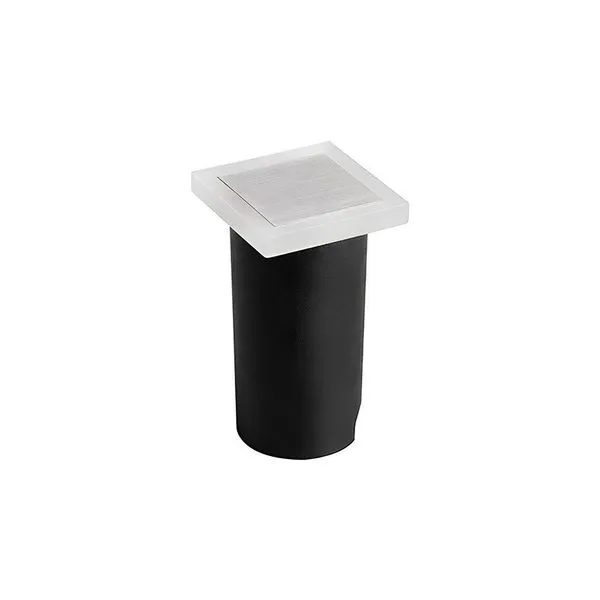 Embutido De Solo Led Nordecor Quadrado Pazo 6153 1w Bivolt Preto - Branco 3000k Luz Amarela 3000k Luz Amarela 6153