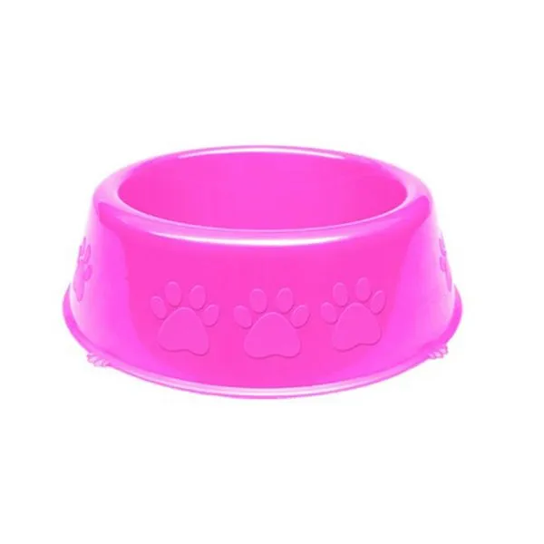 Comedouro Pet Patinha Rosa 1100ml