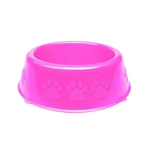 Comedouro Pet Patinha Rosa 1100ml