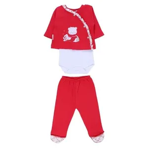 Pagão Puro Carinho 3 Peças RN Vermelho (MP)