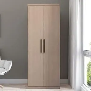 Sapateira Multiuso Bartira Dália UP com 5 Prateleiras, 2 Portas e Espaço para até 24 Calçados Marrom Chocolate