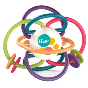 Chocalho Infantil Sonoro Zoop Colorido ZP01134 (MP)